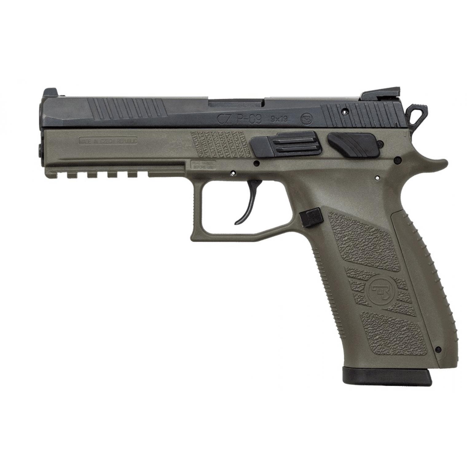 P-09 DUTY 9MM OD/POLY 19+1   #