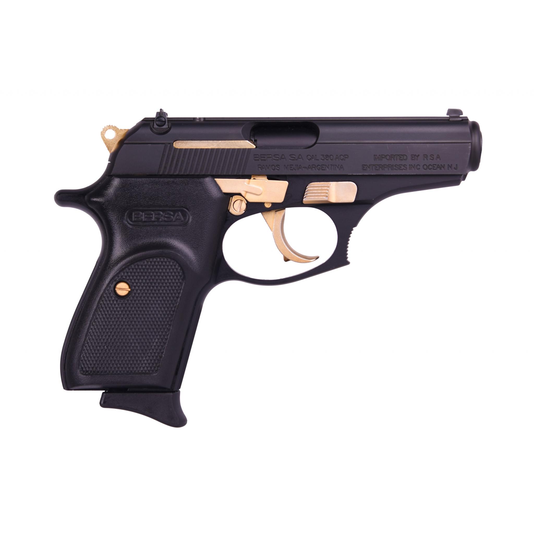 THUNDER 380 MATTE/GOLD 380ACP