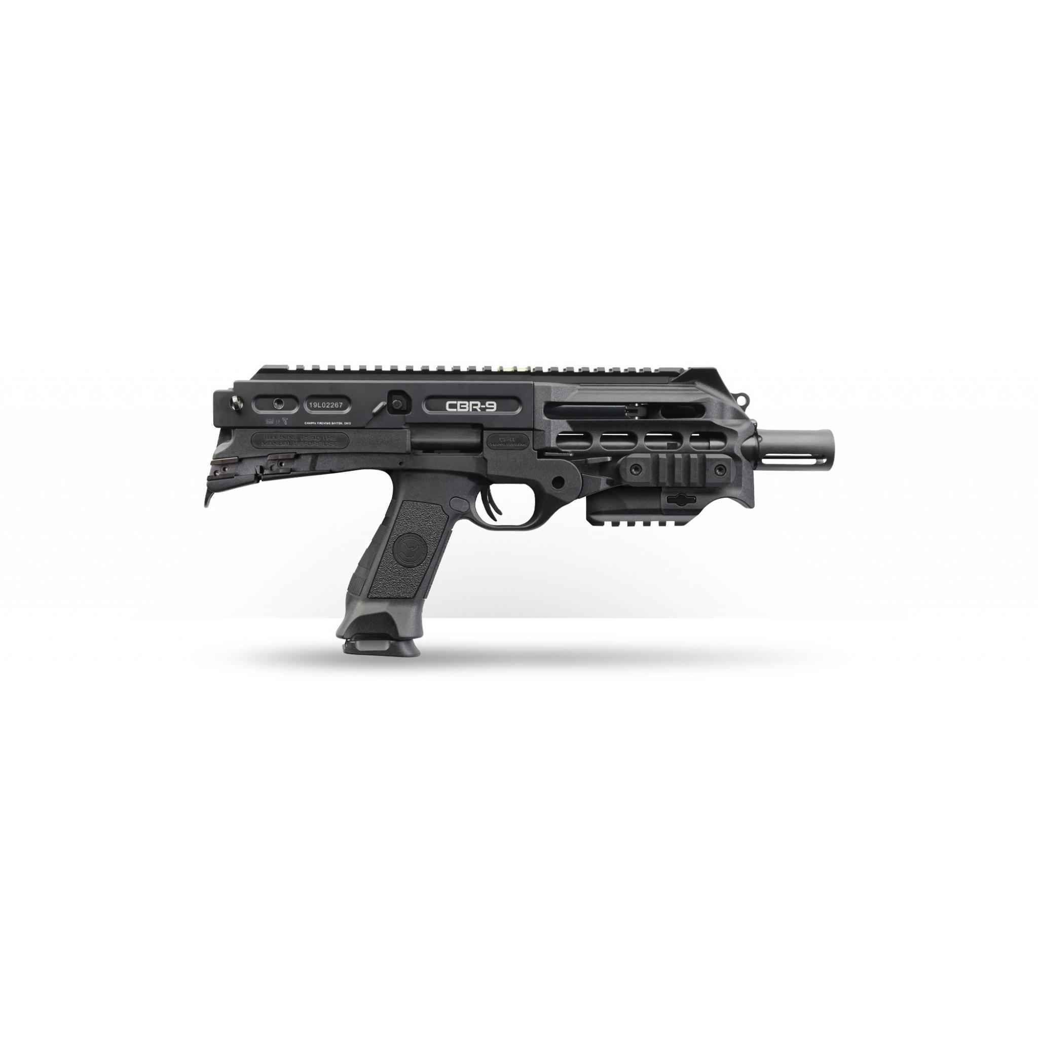 CBR-9 PISTOL 9MM BLK 18+1 9″