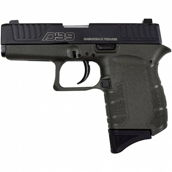 DB9 GEN IV 9MM BLK/ODG 3″ 6+1